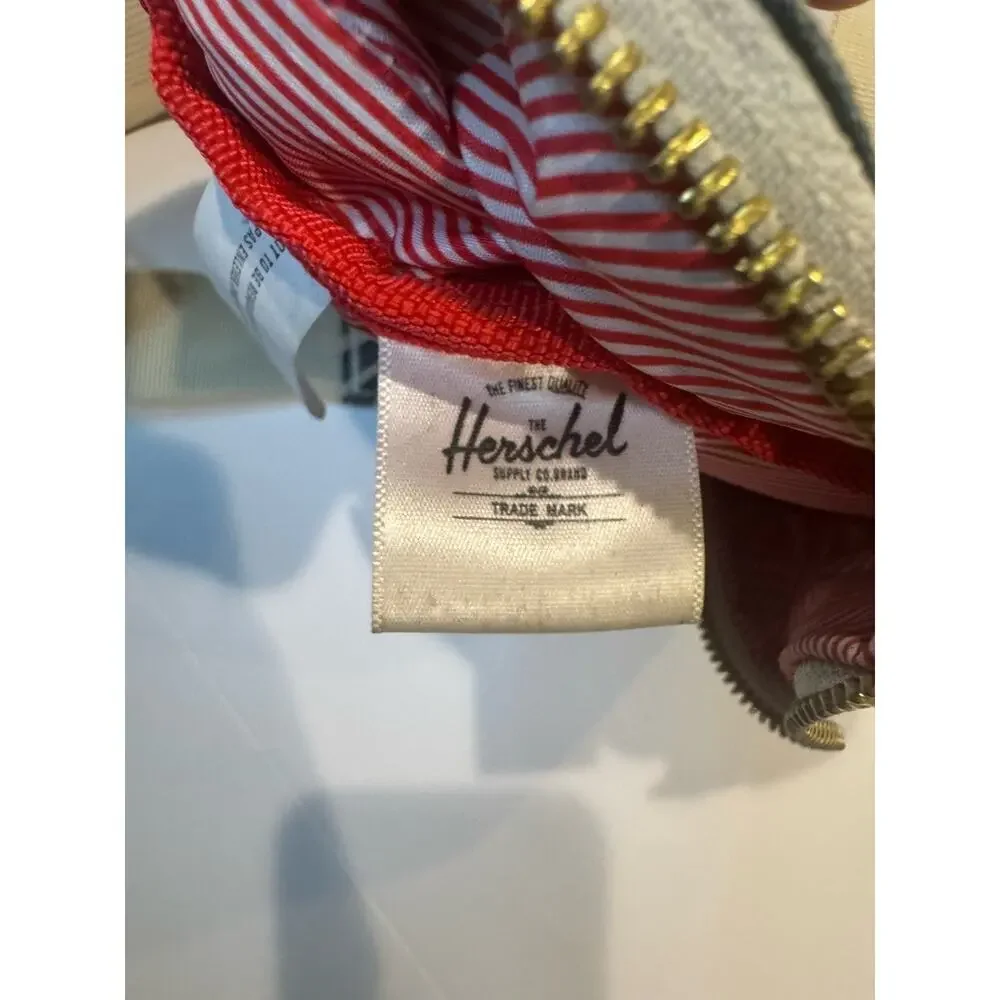 Herschel Supply Co Waist Fanny Pack Palm Print Beige Adjustable